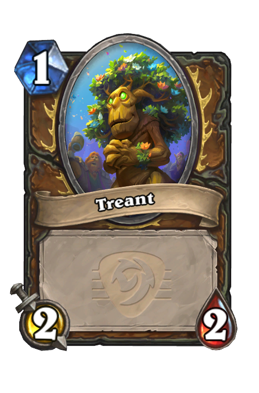 Treant Hearthstone kártya