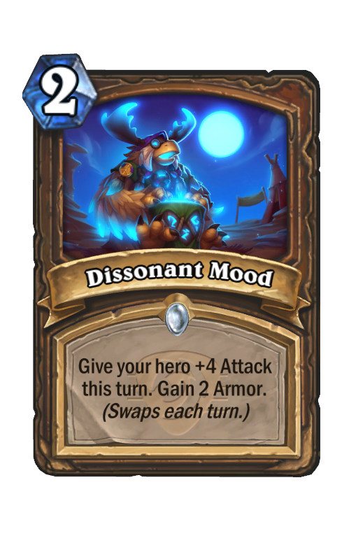 Dissonant Mood Hearthstone kártya