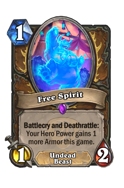 Free Spirit Hearthstone kártya