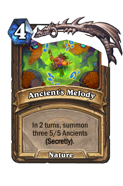 Ancient's Melody Hearthstone kártya