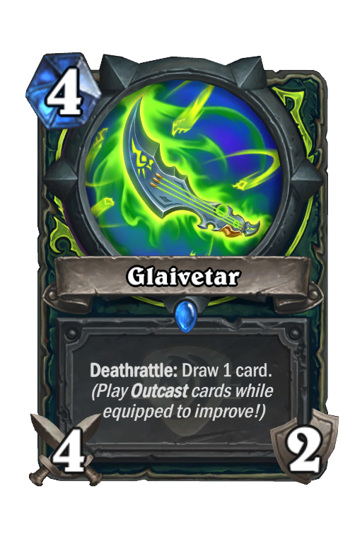 Glaivetar Hearthstone kártya