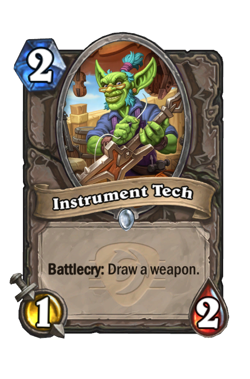 Instrument Tech Hearthstone kártya