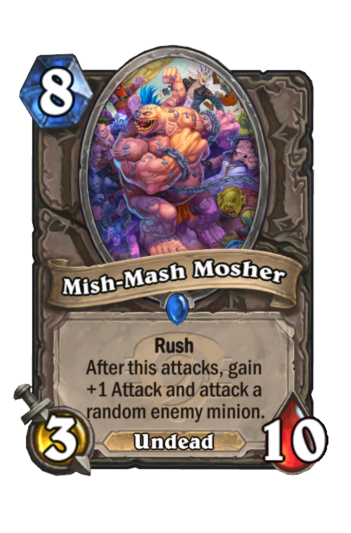 Mish-Mash Mosher Hearthstone kártya