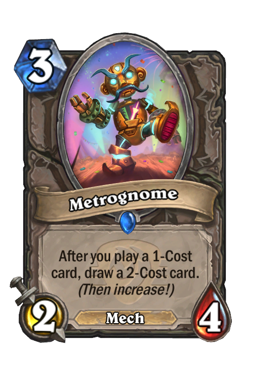 Metrognome Hearthstone kártya