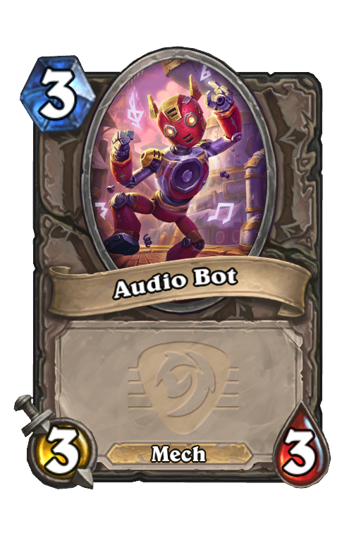 Audio Bot Hearthstone kártya