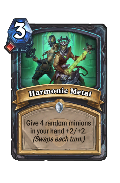 Harmonic Metal Hearthstone kártya