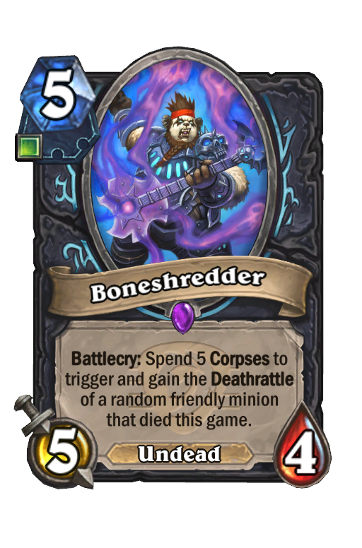 Boneshredder Hearthstone kártya