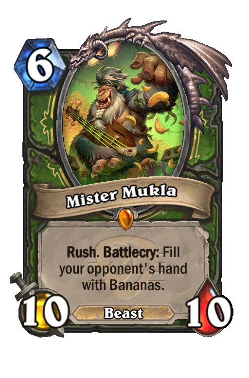 Mister Mukla Hearthstone kártya