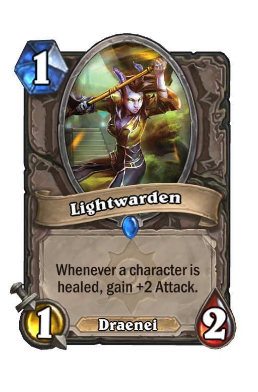 Lightwarden Hearthstone kártya