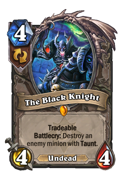 The Black Knight Hearthstone kártya