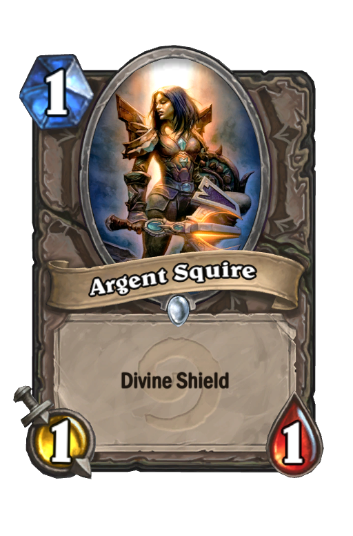 Argent Squire Hearthstone kártya