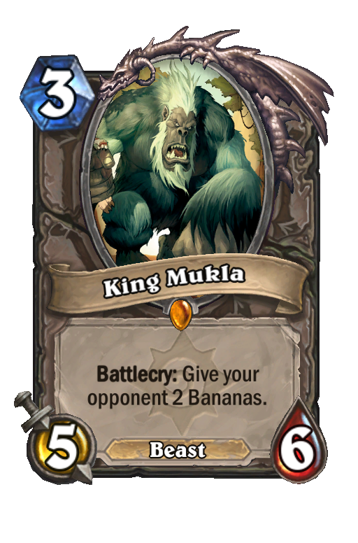 King Mukla Hearthstone kártya