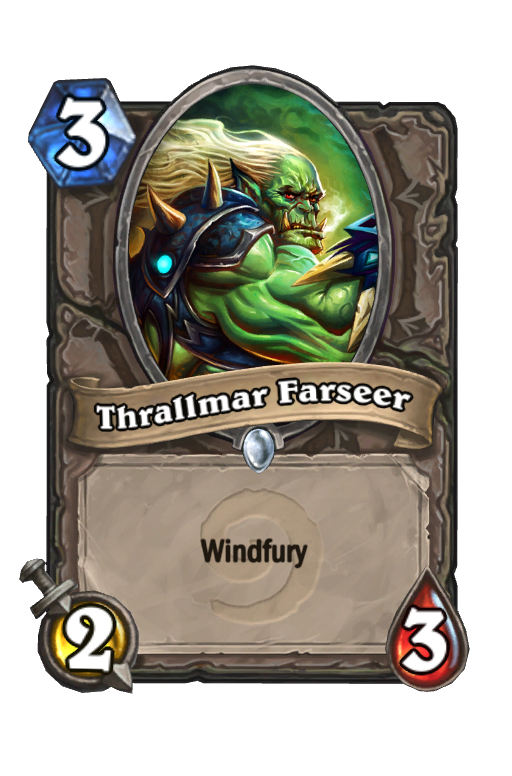 Thrallmar Farseer Hearthstone kártya
