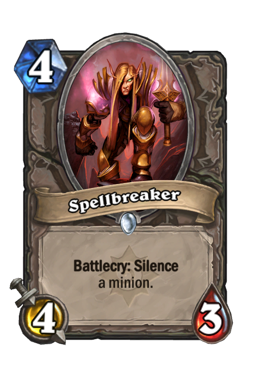 Spellbreaker Hearthstone kártya