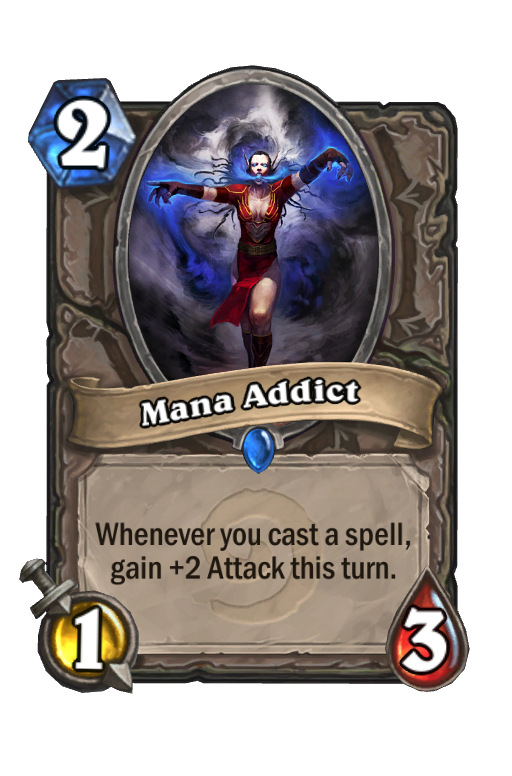 Mana Addict Hearthstone kártya