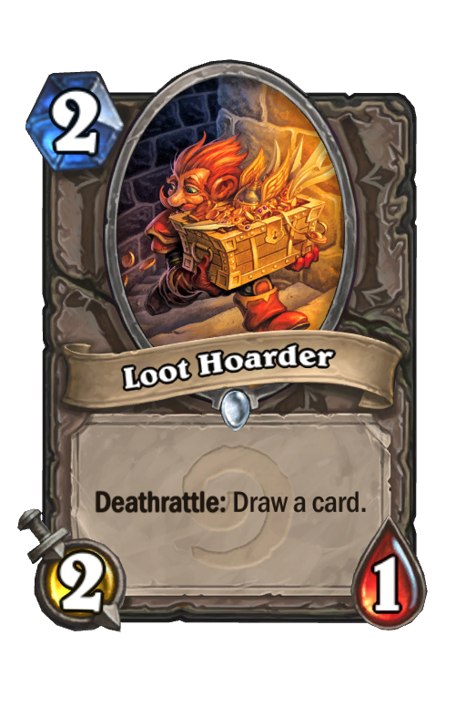 Loot Hoarder Hearthstone kártya