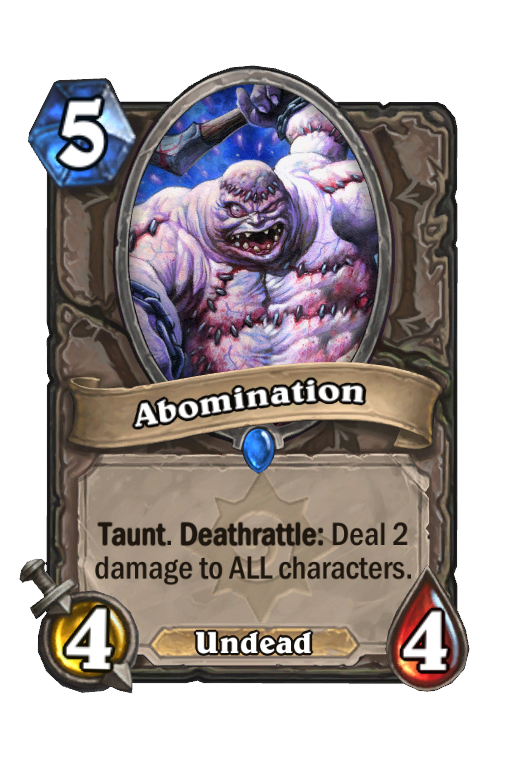 Abomination Hearthstone
