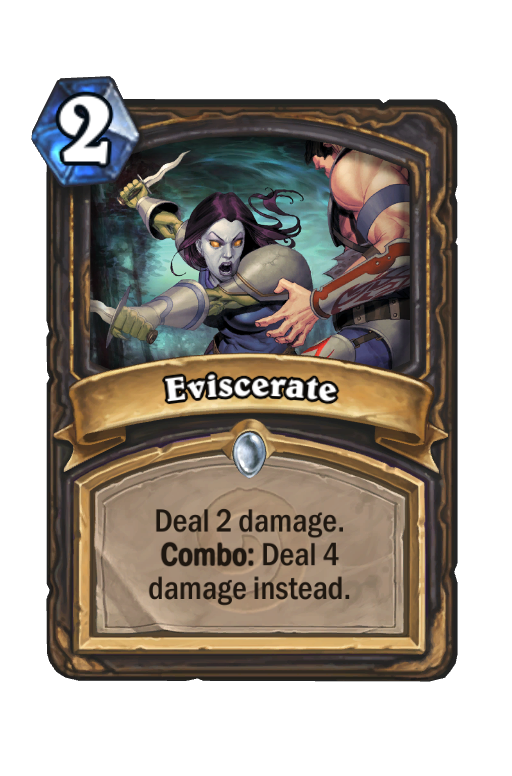 Eviscerate Hearthstone kártya