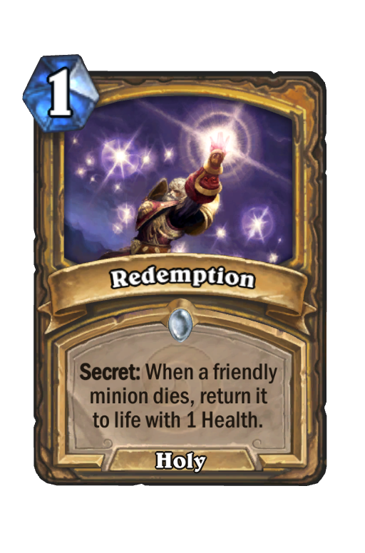Redemption Hearthstone kártya