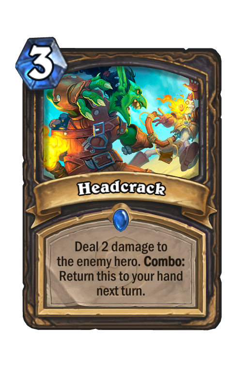 Headcrack Hearthstone kártya