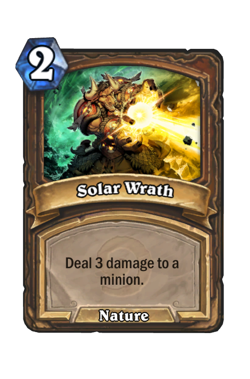 Wrath Hearthstone kártya