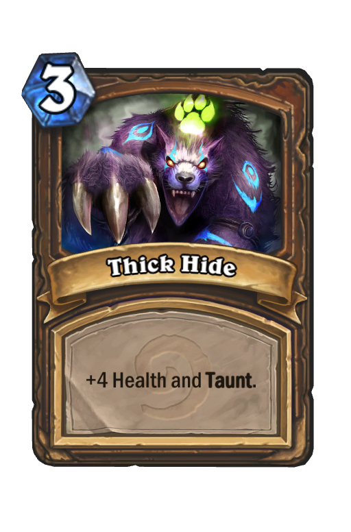 Mark of Nature Hearthstone kártya