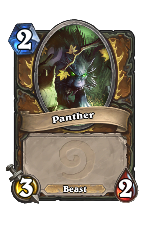 Panther Hearthstone kártya