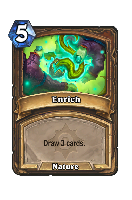 Nourish Hearthstone kártya