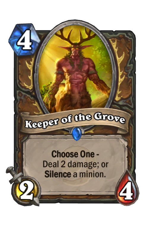 Keeper of the Grove Hearthstone kártya