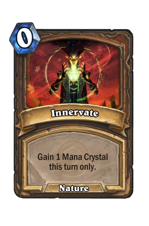 Innervate Hearthstone kártya