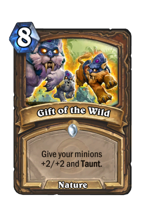 Gift of the Wild Hearthstone kártya