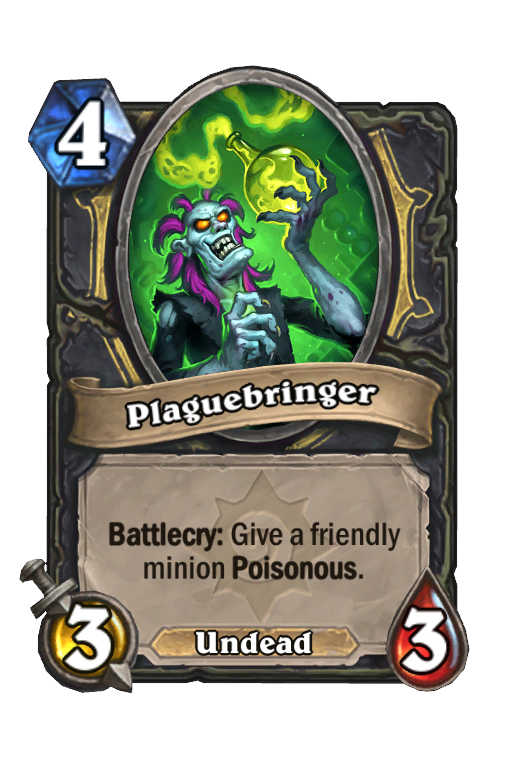 Plaguebringer Hearthstone kártya