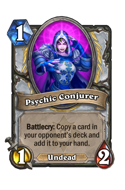 Psychic Conjurer Hearthstone kártya