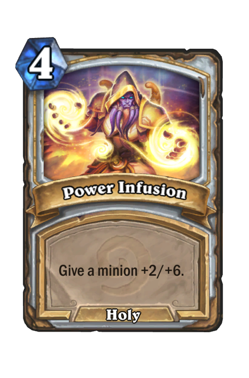 Power Infusion Hearthstone kártya