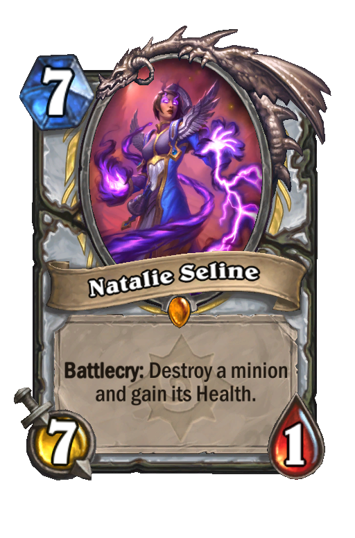 Natalie Seline Hearthstone kártya