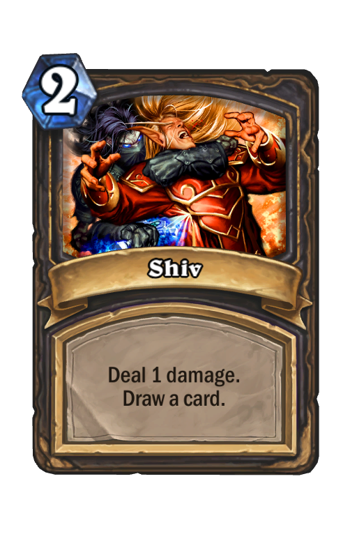 Shiv Hearthstone kártya