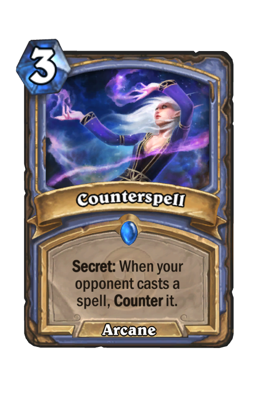 Counterspell Hearthstone kártya