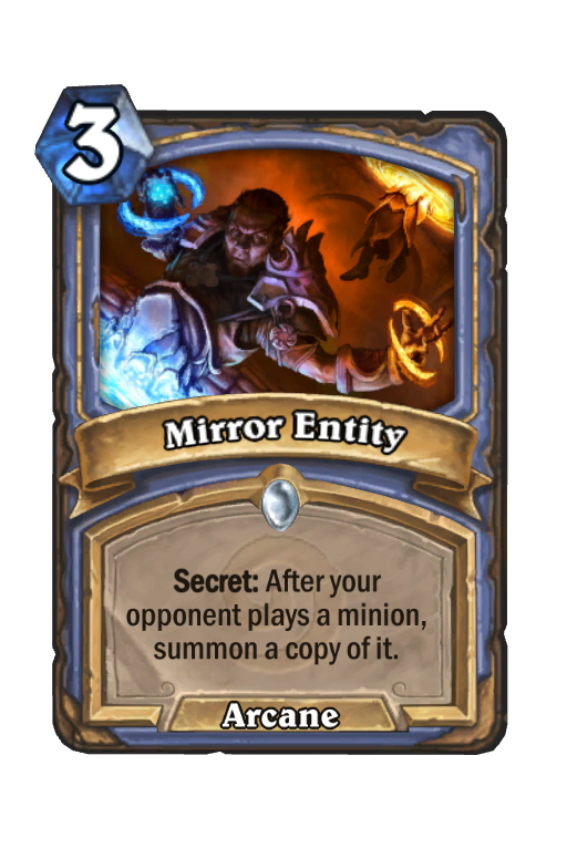 Mirror Entity Hearthstone kártya