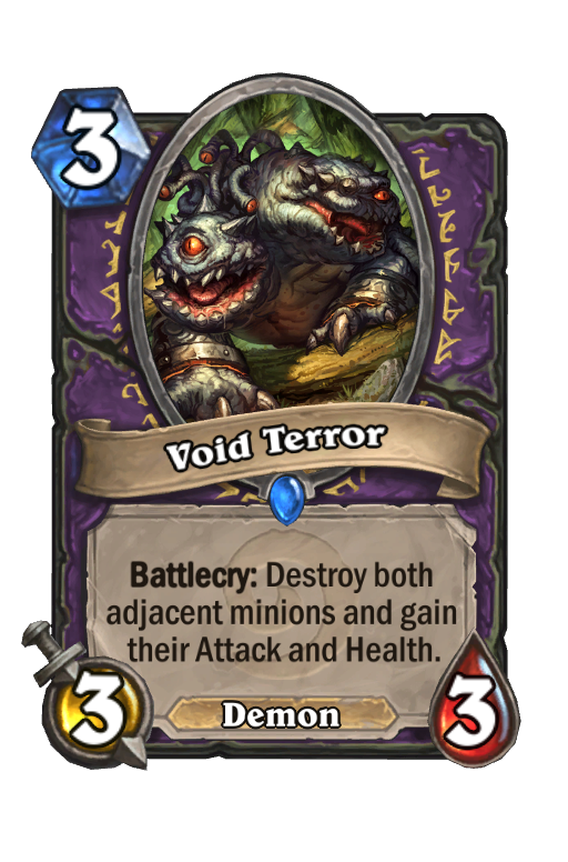 Void Terror Hearthstone kártya