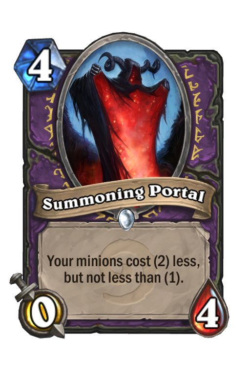 Summoning Portal Hearthstone kártya