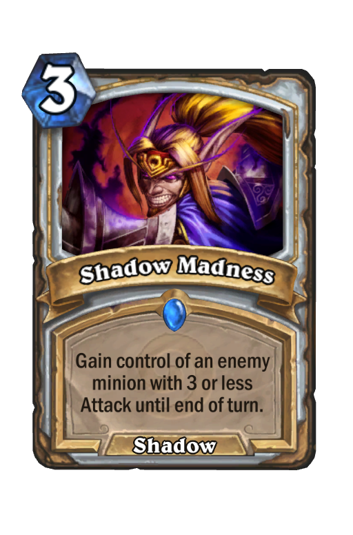 Shadow Madness Hearthstone kártya