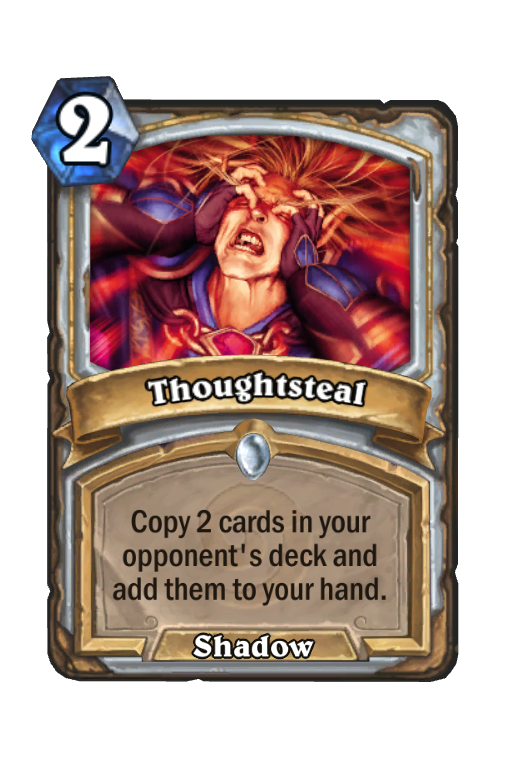 Thoughtsteal Hearthstone kártya