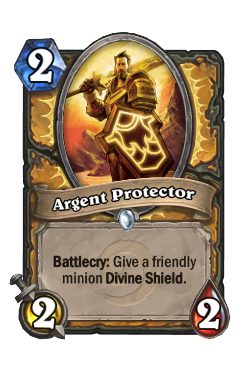 Argent Protector Hearthstone kártya