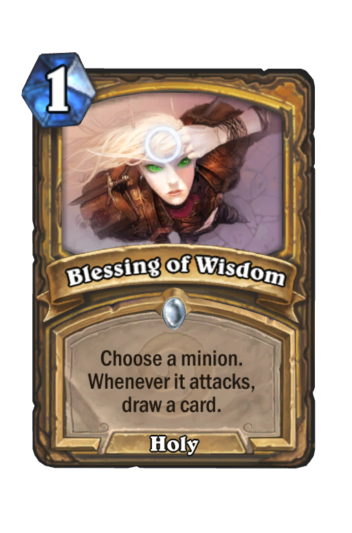 Blessing of Wisdom Hearthstone kártya