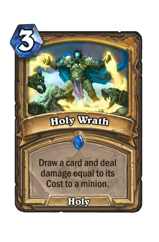 Holy Wrath Hearthstone kártya