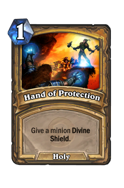 Hand of Protection Hearthstone kártya