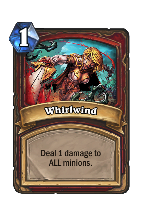 Whirlwind Hearthstone kártya