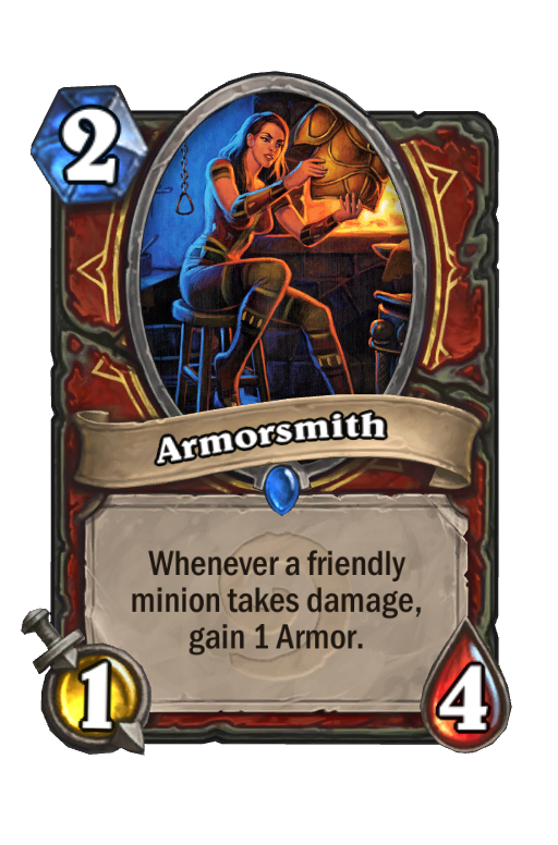 Armorsmith Hearthstone kártya