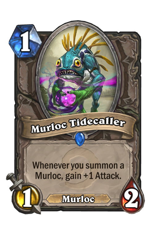 Murloc Tidecaller Hearthstone kártya