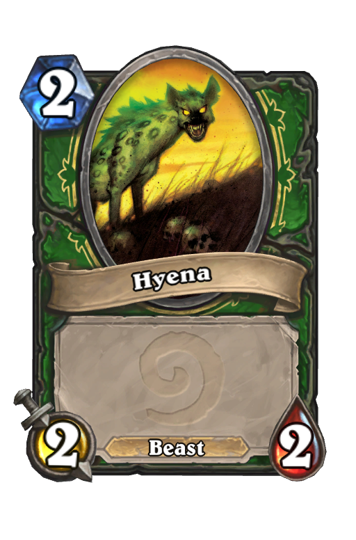 Hyena Hearthstone kártya